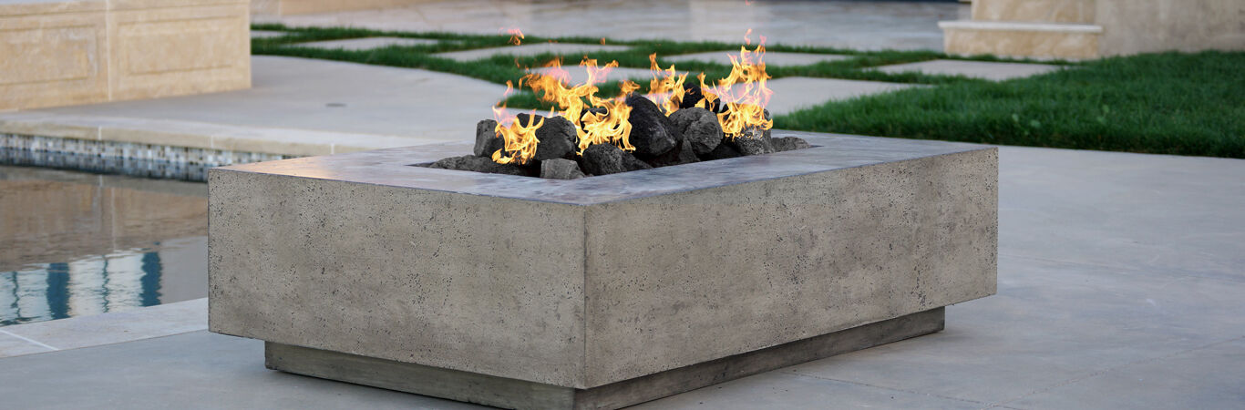 fire pit table burning fire pit table burning